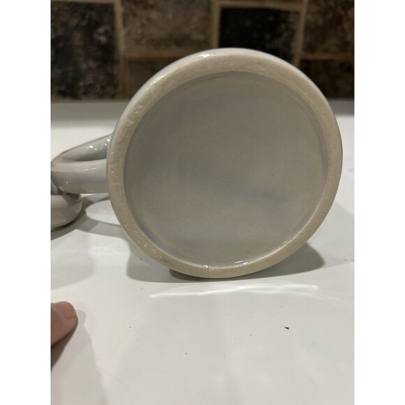 Pair Of 2 Vintage KONIGSBACHER Stoneware Beer Mug Stein Germany 0.4 Liter - Picture 6 of 10